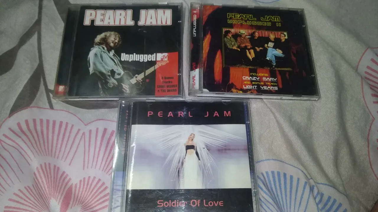 Pearl jam the best tour 1, 2 e cd com extras e versões raras como