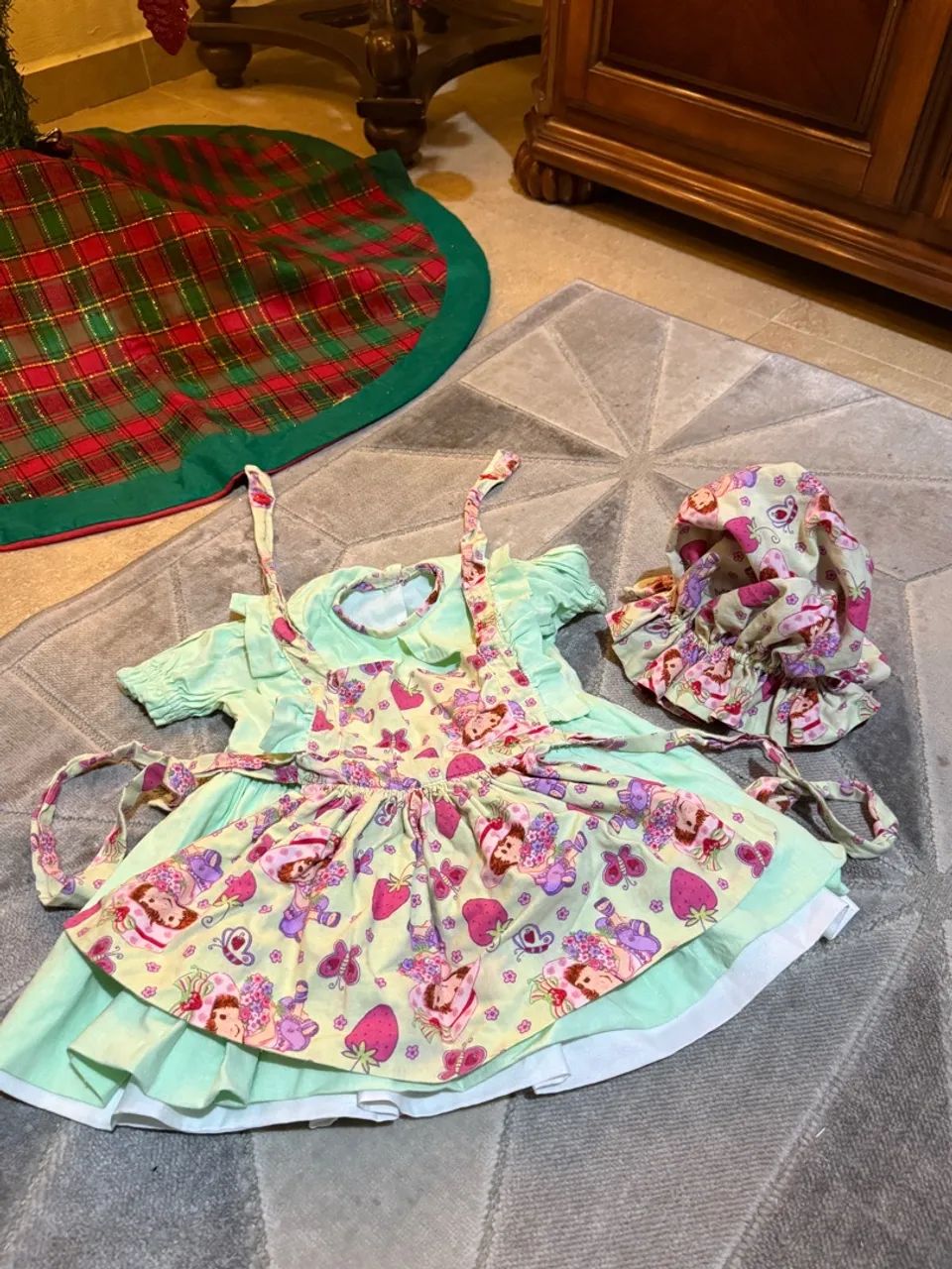 Vestido Festa Moranguinho - Fofo e Completo por R$ 43! - Foto 3