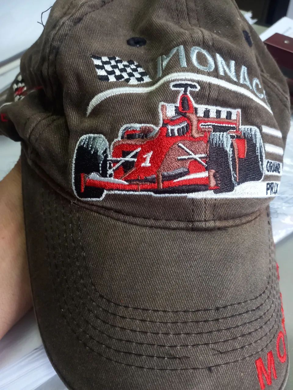 2 bonés vintage Mônaco Grand Prix - Foto 4
