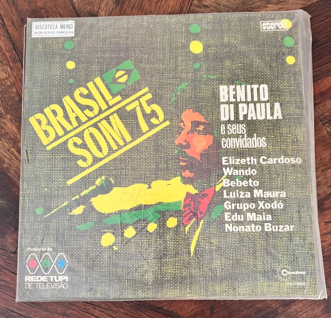 LP Disco Vinil Benito de Paula Brasil som 75 - Foto 2