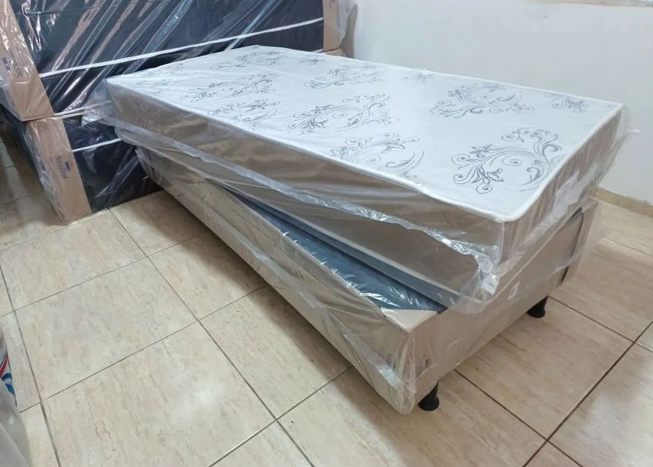 Cama Box Solteiro molas ensacadas  - Foto 2