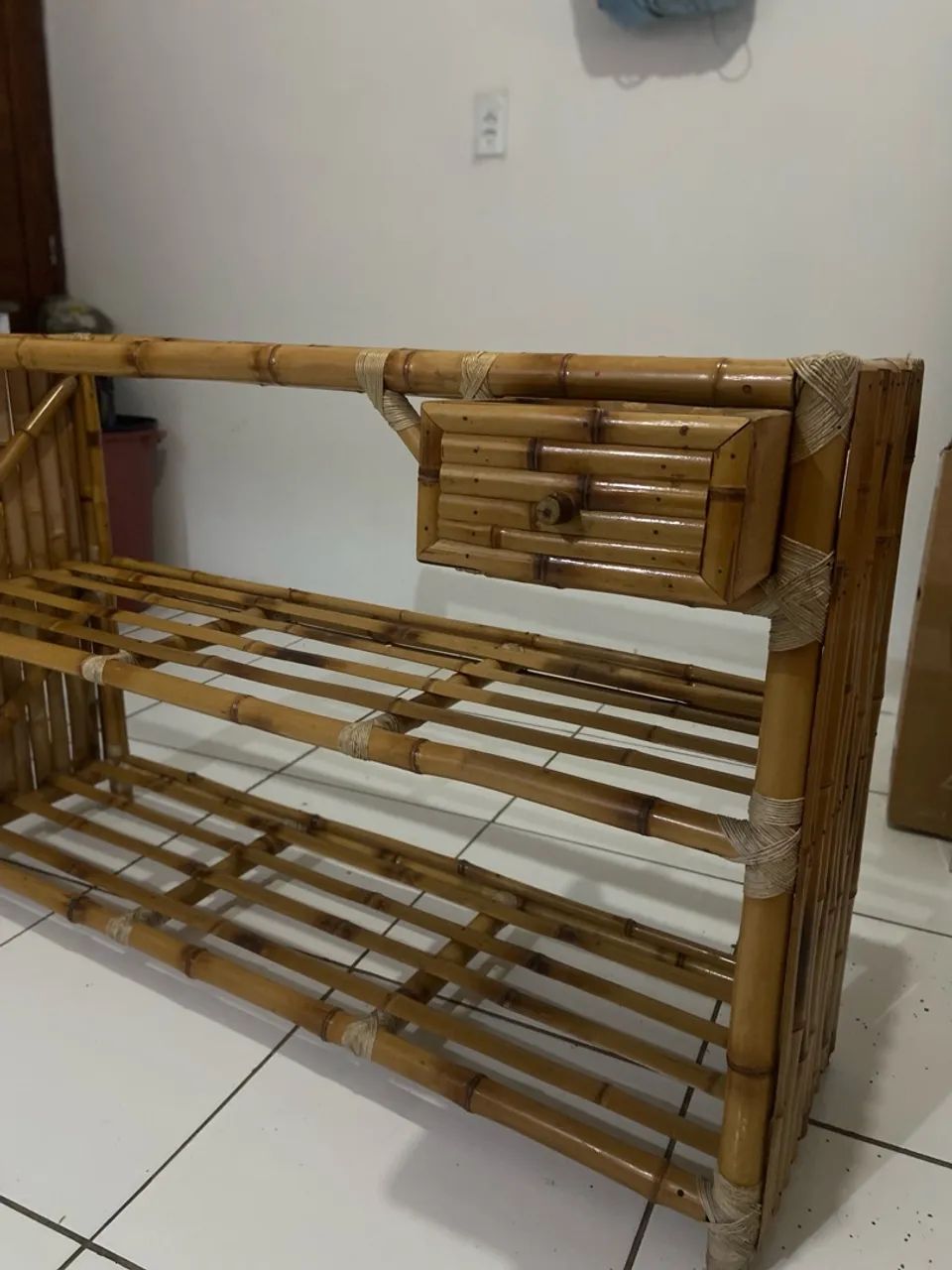 Móvel de Bambu com Gaveta  - Foto 3
