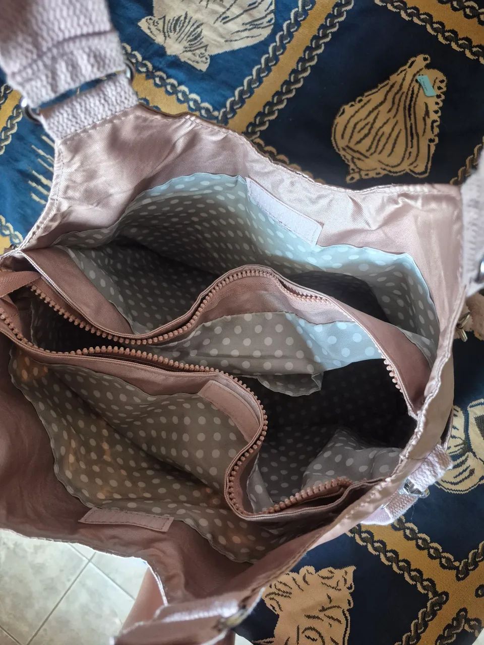 Bolsa kipling rosê - Foto 4