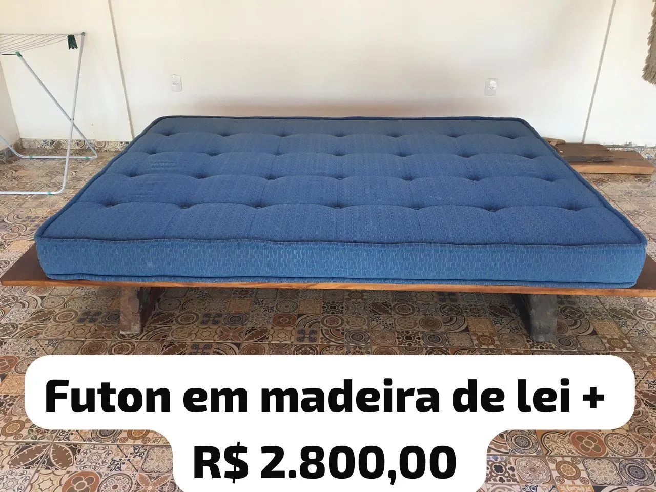 Cama futon madeira 