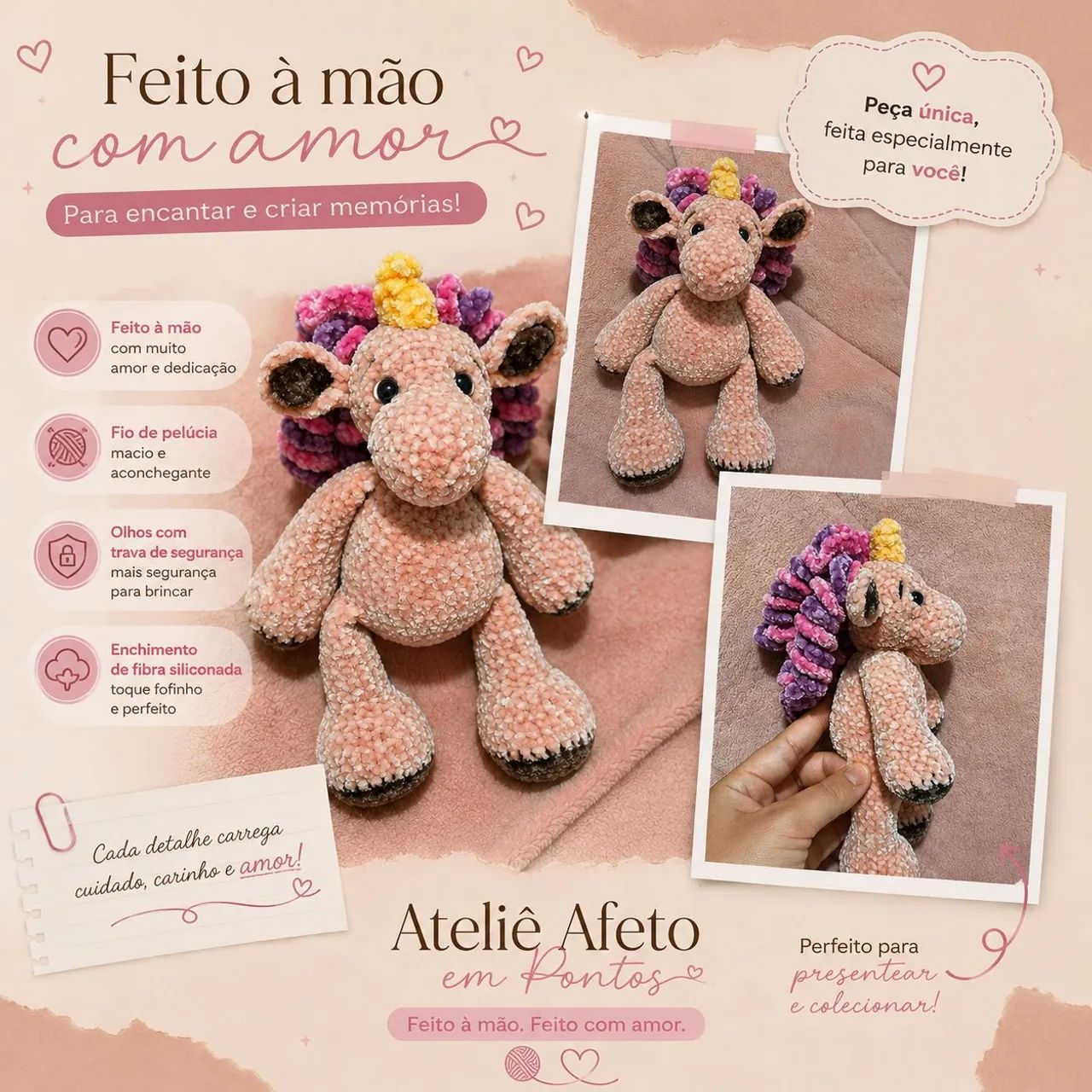 Amigurumi personalizado 