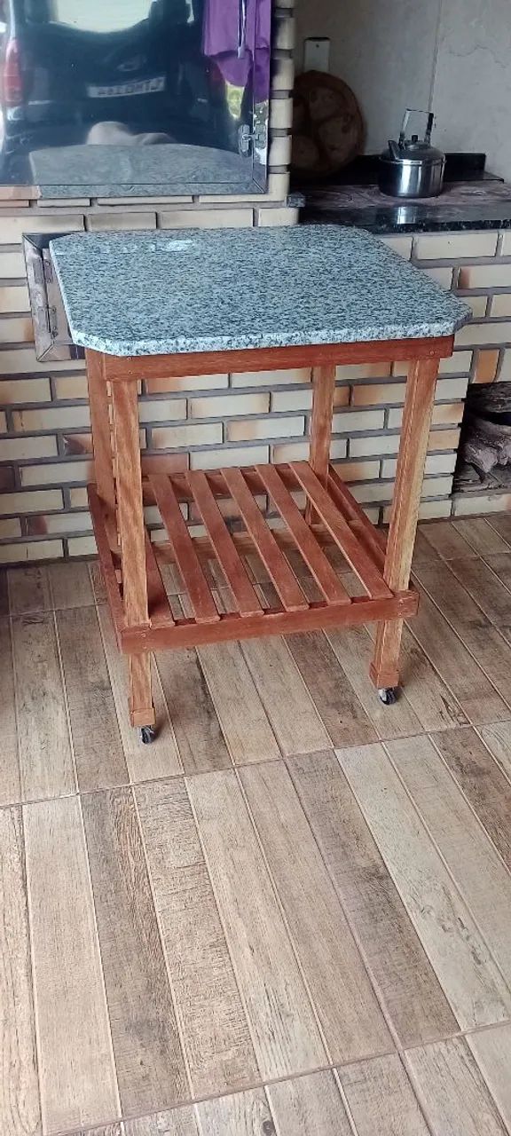 Mesa de apoio para churrasqueira  - Foto 2
