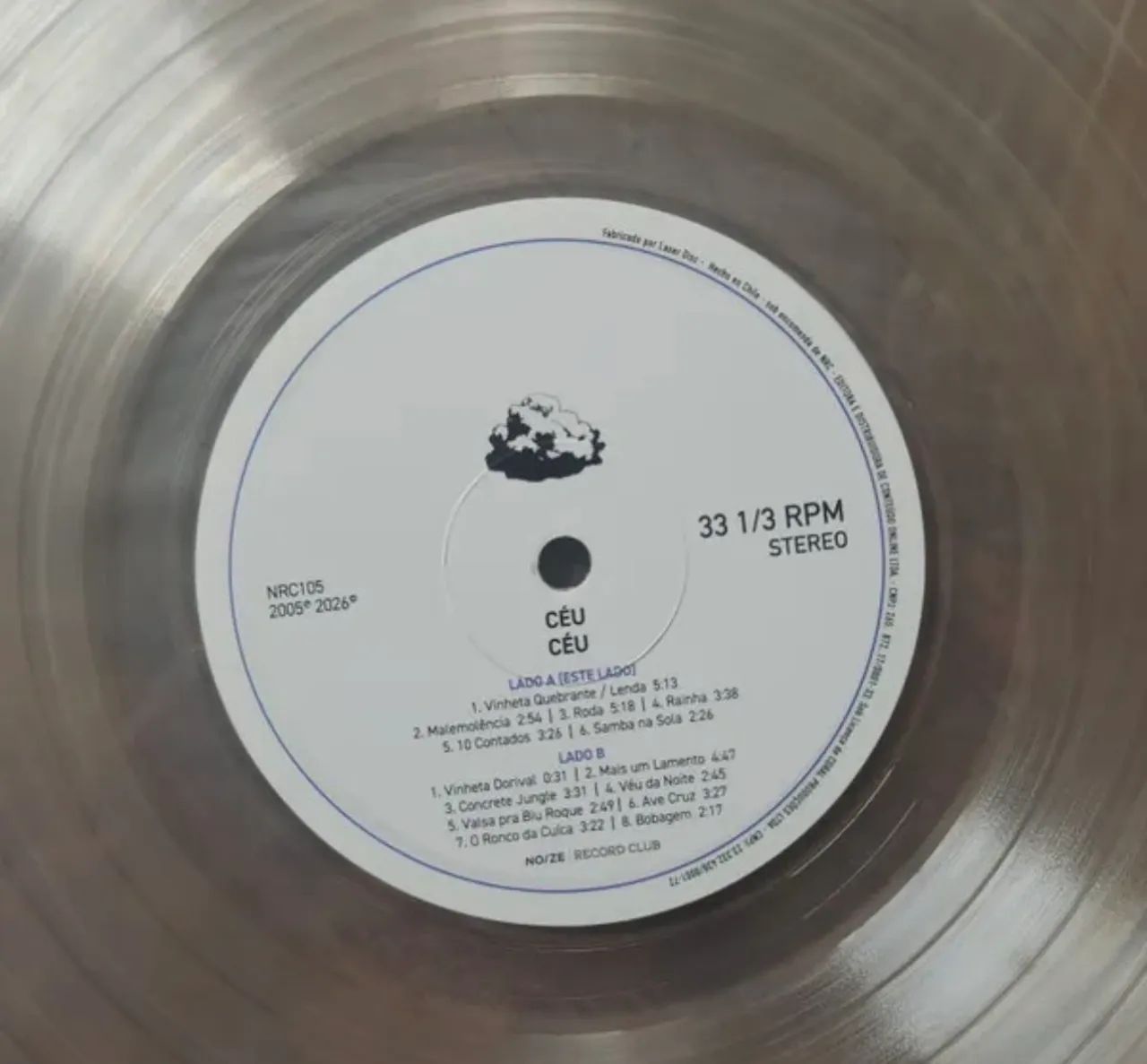 Lp VINIL Céu 2005 (noize Record Club) - Foto 3