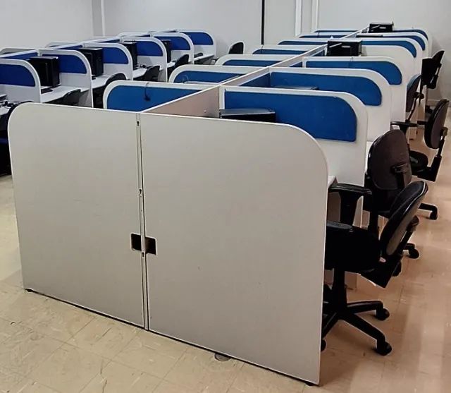 Baia Base Fixa para Escritório - Ótimo Estado