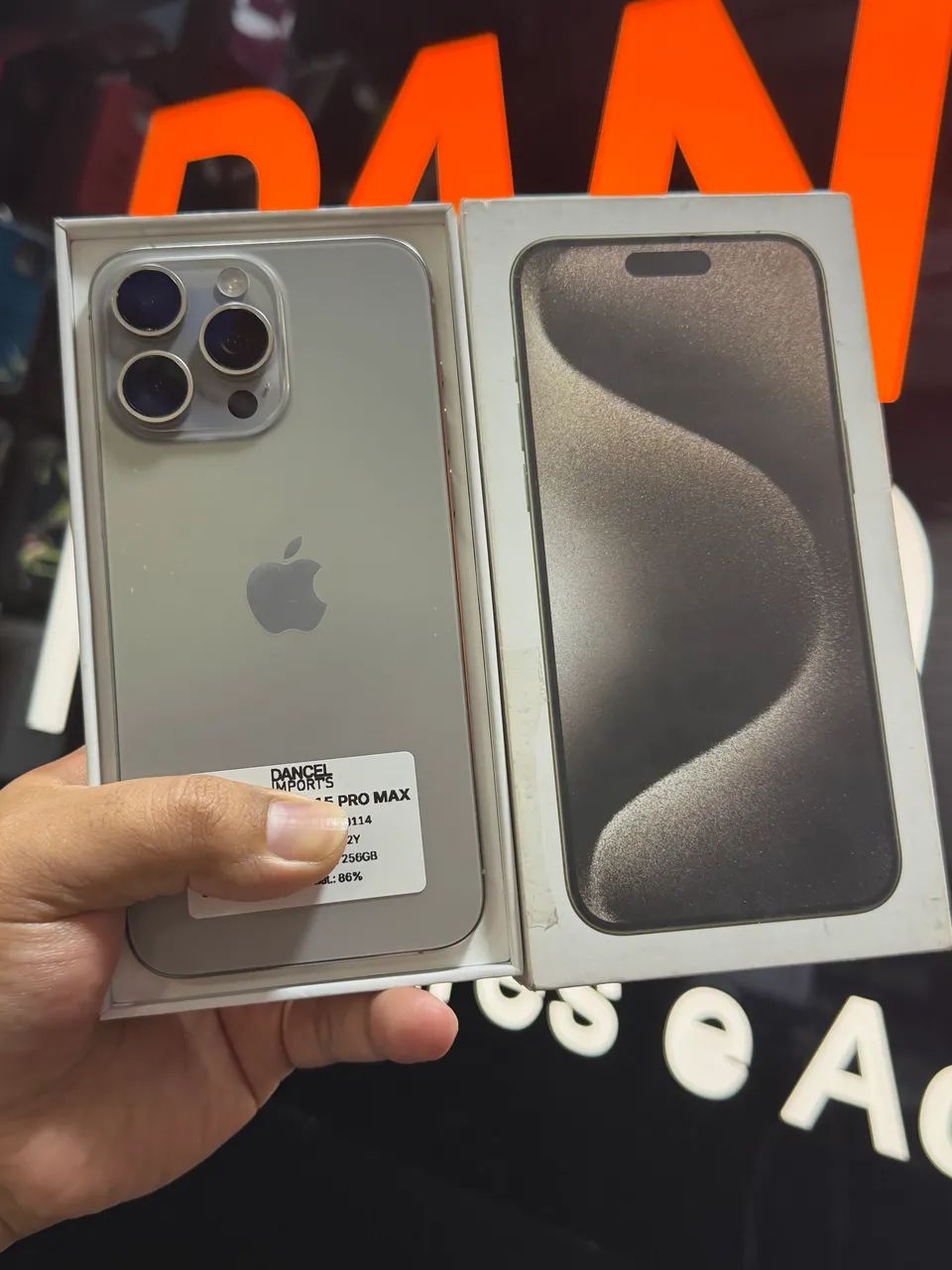 IPHONE 15 PRO MAX 256GB COM CAIXA  - Foto 2