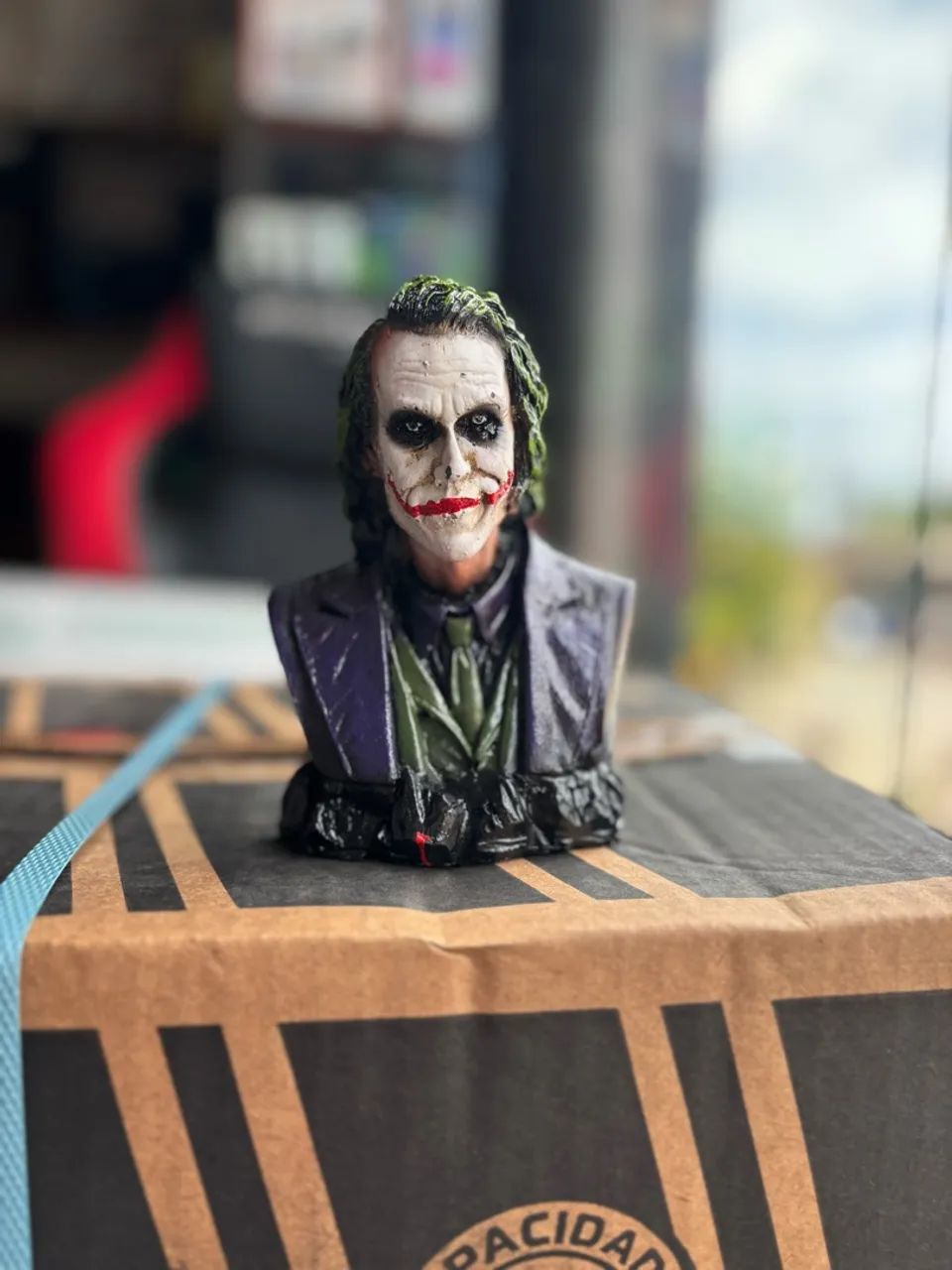 Action Figure Coringa - Resina 14cm - Foto 4
