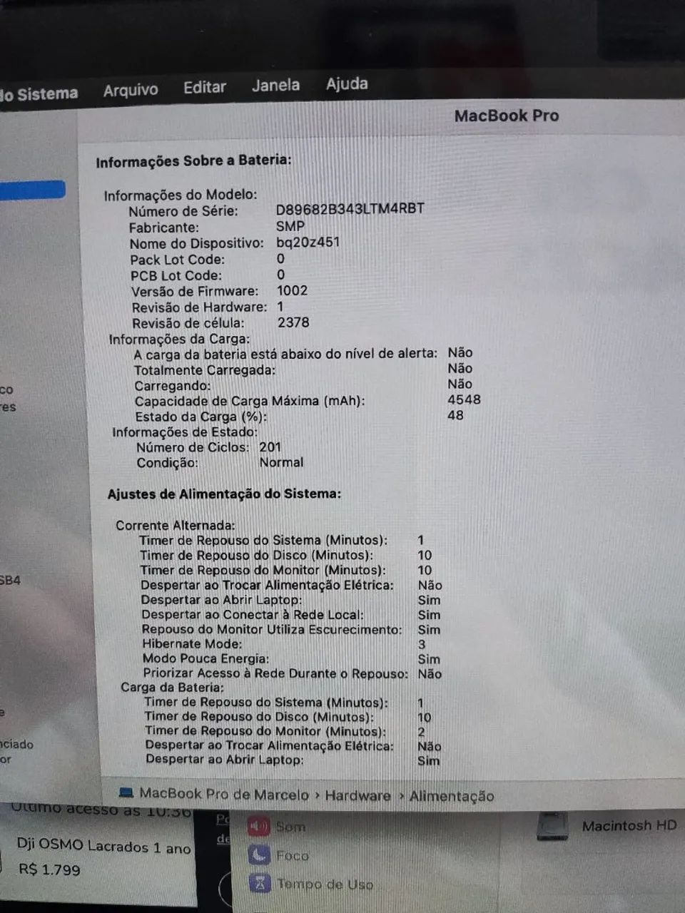 Macbook pro 13" 256/16GB  - Foto 5