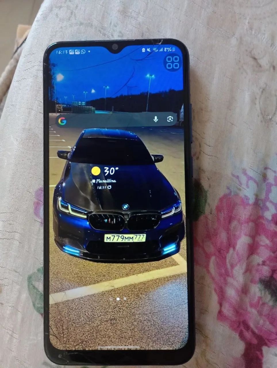 ? Samsung Galaxy A03 Usado - Tela Trincada, Funcionando - Foto 3