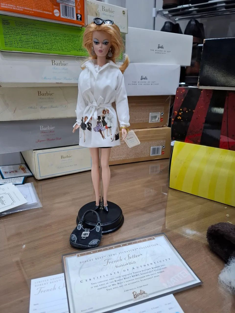 Boneca barbie silkstone collector
