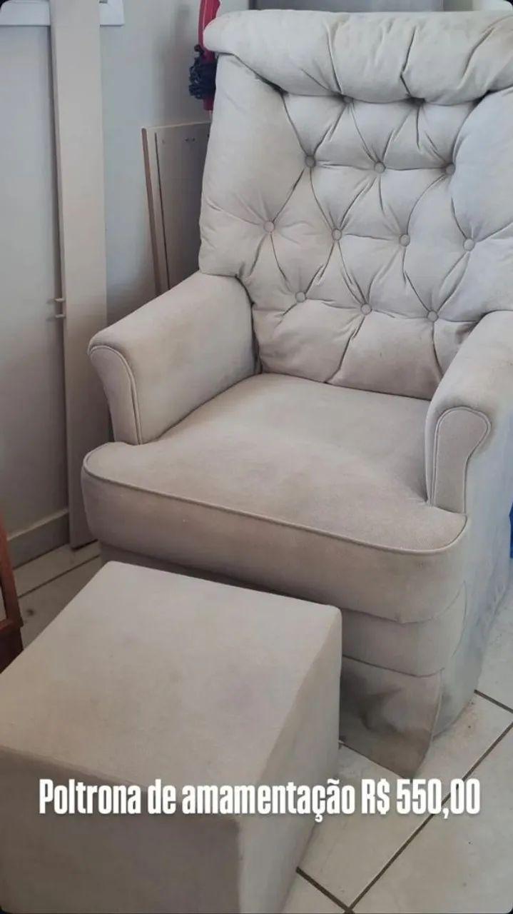 Poltrona de amamentação 