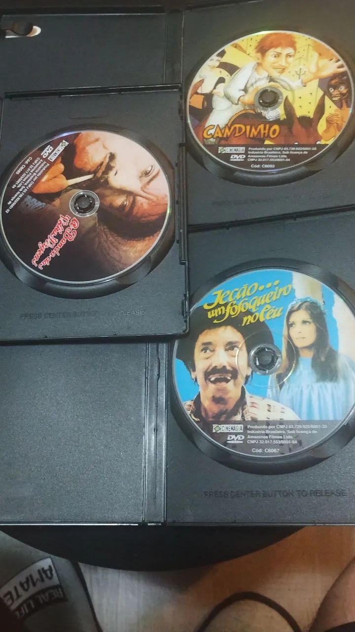 Mazzaropi coleção 3 filmes dvd  - Foto 5