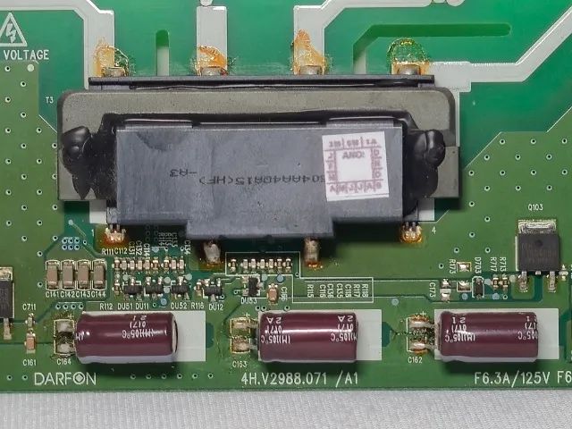 Placa Inverter para Tv Samsung 37 polegadas/Ln37c530f1m-V298-5XX  - Foto 5