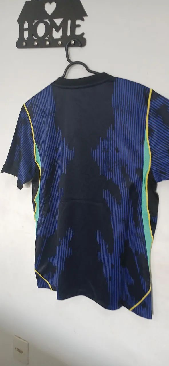 Nova camisa azul seleção Brasileira 1:1 M e GG - Foto 2