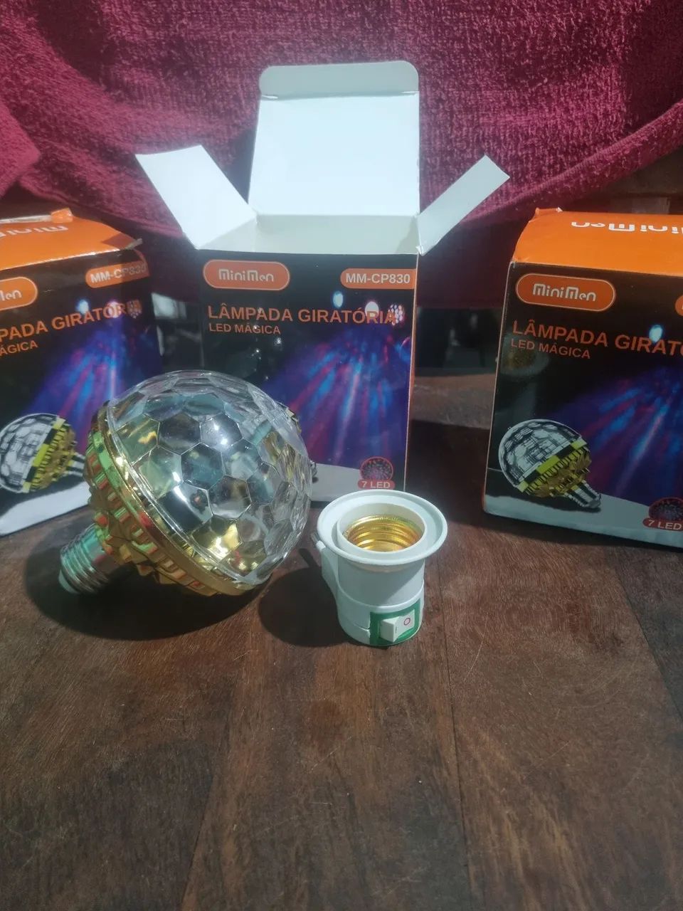 Lâmpada jogo de luz 60 reais WhatsApp *