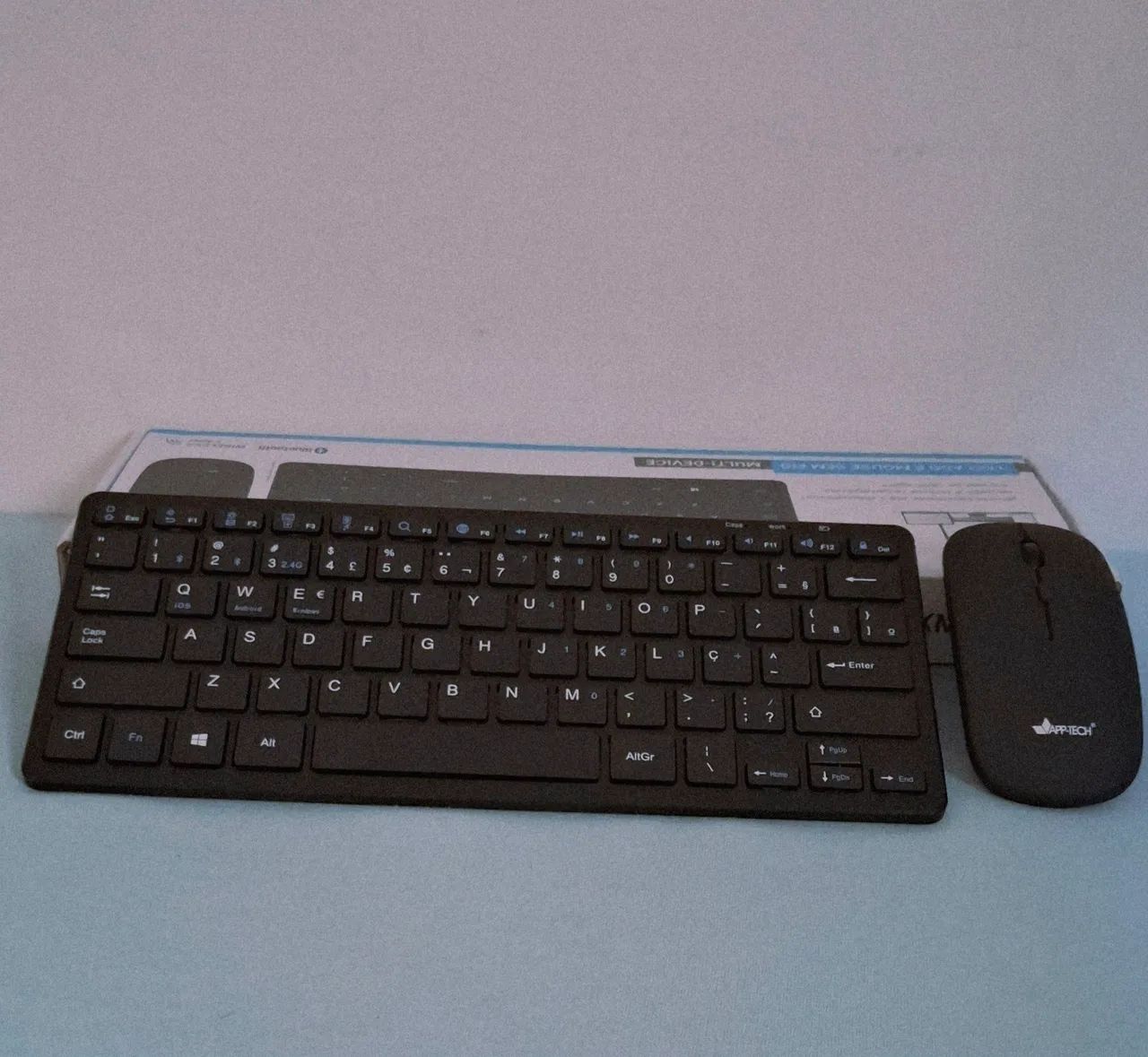 Kit Teclado e Mouse Sem Fio APP-TECH WRB400 - Foto 3