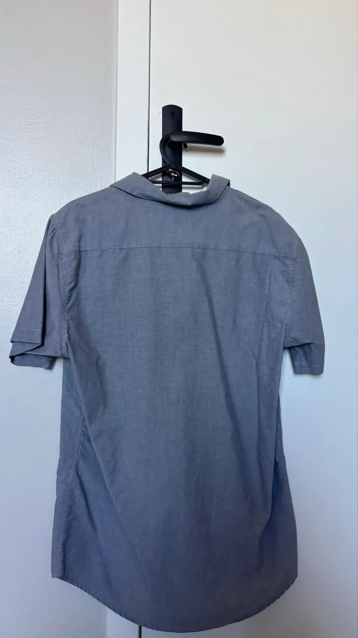 camisa azul rvca - Foto 2