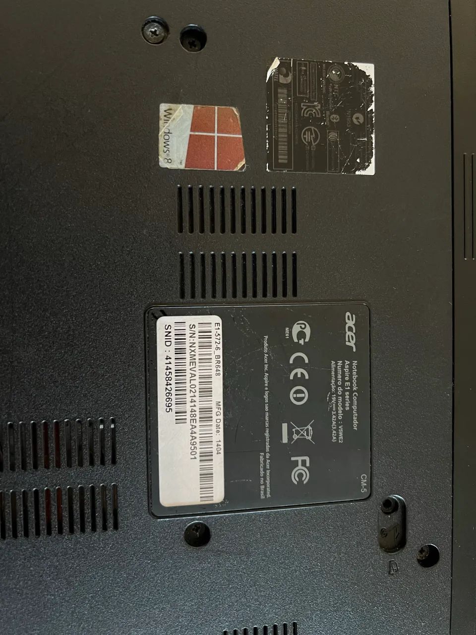 Notebook acer inspire i5 8 gb ram ssd 256gb - Foto 2