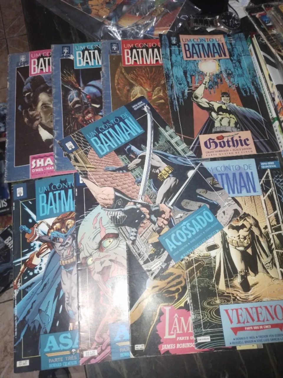 Lote 09 gibis do Batman  - Foto 2