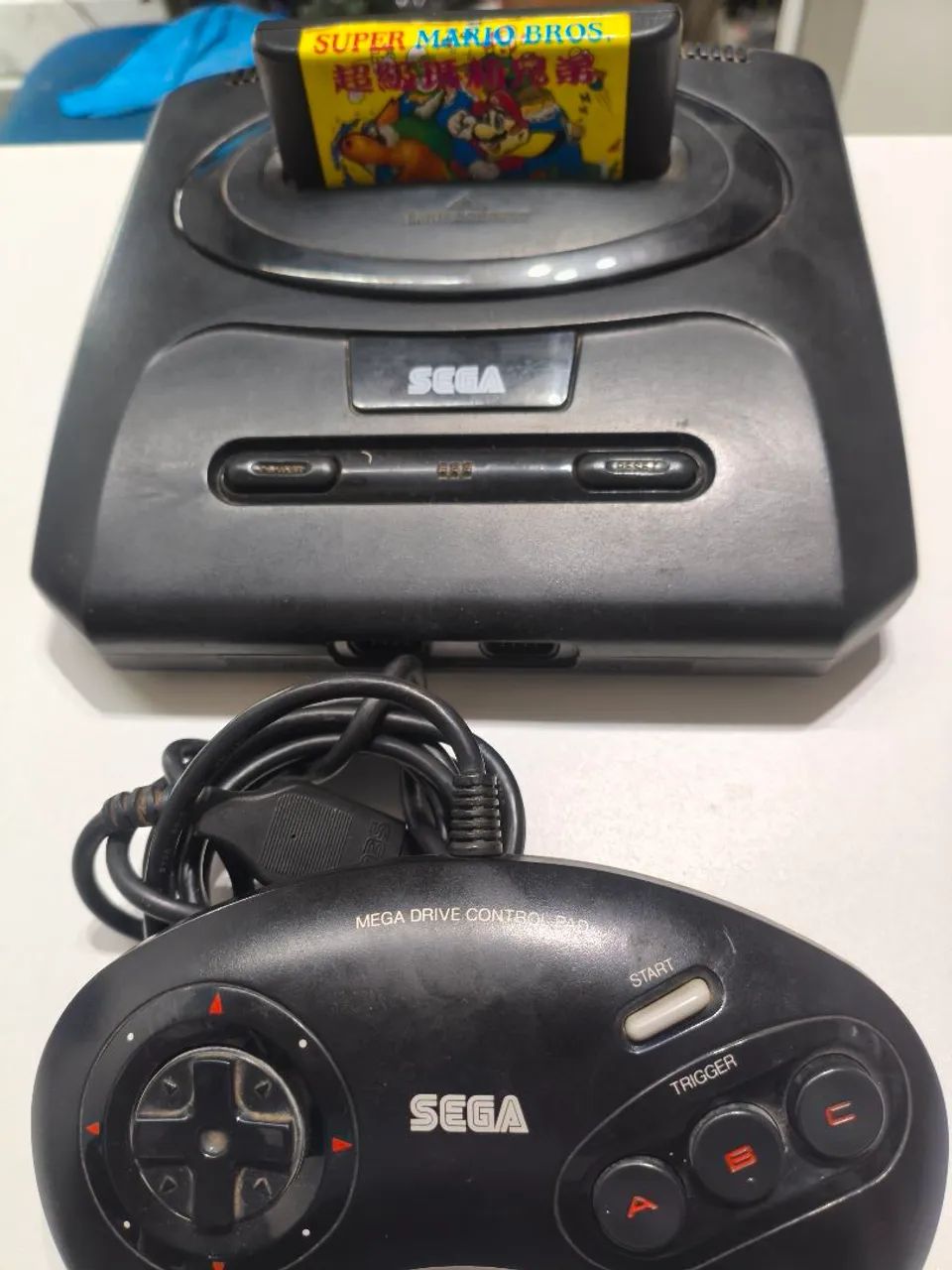 Mega drive 3 TEC toy com jogo do super Mario hack !! - Foto 3