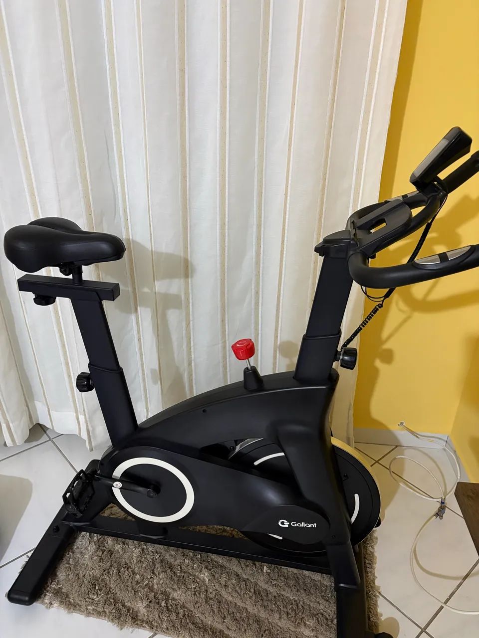 Bicicleta Ergométrica Gallant muito nova, frente por minha conta. - Foto 3