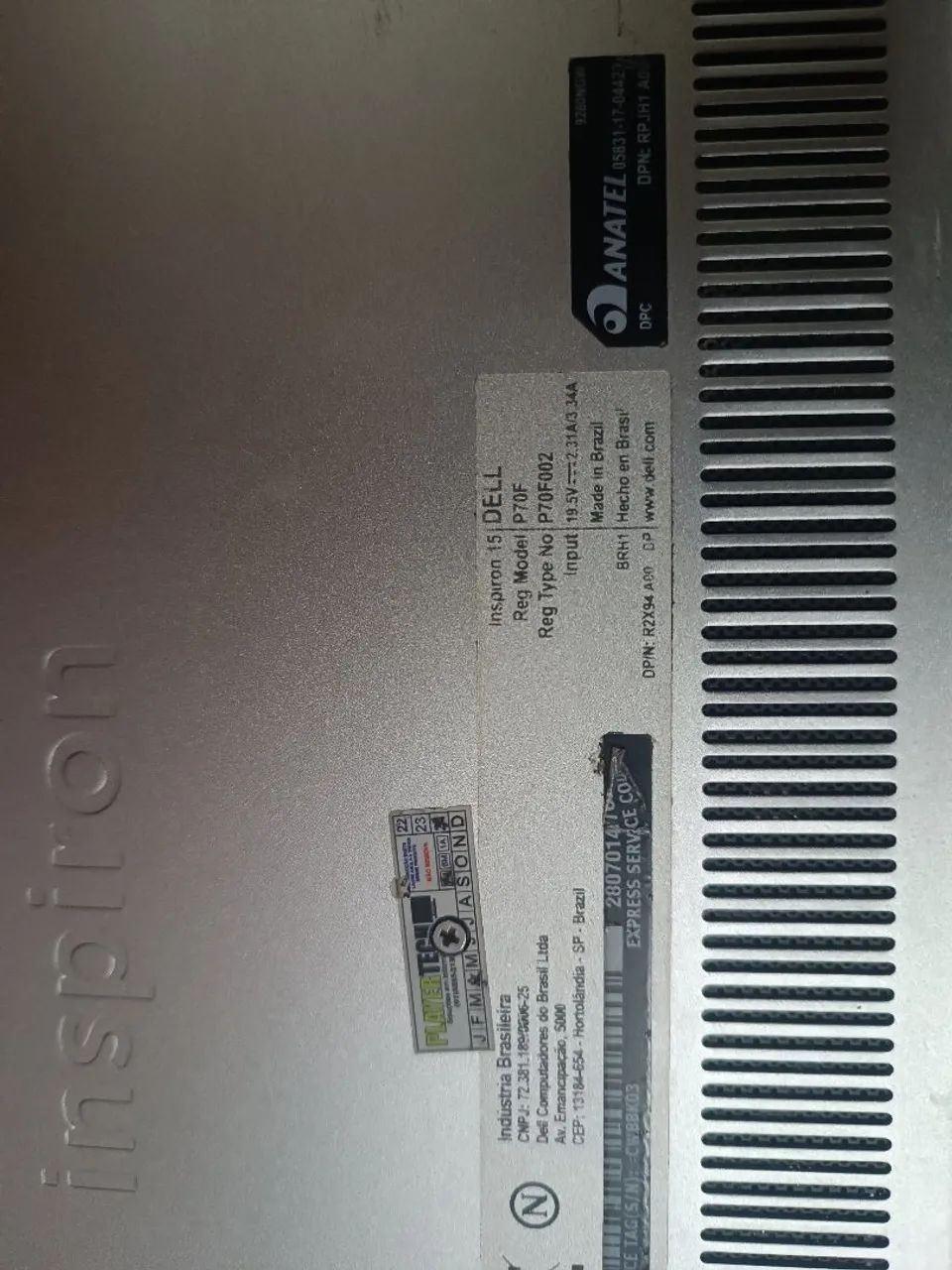 Teclado notebook Dell Inspiron 15 7580 - Foto 3