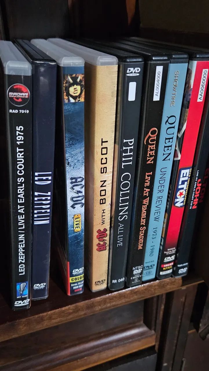 Kit 9 dvds shows