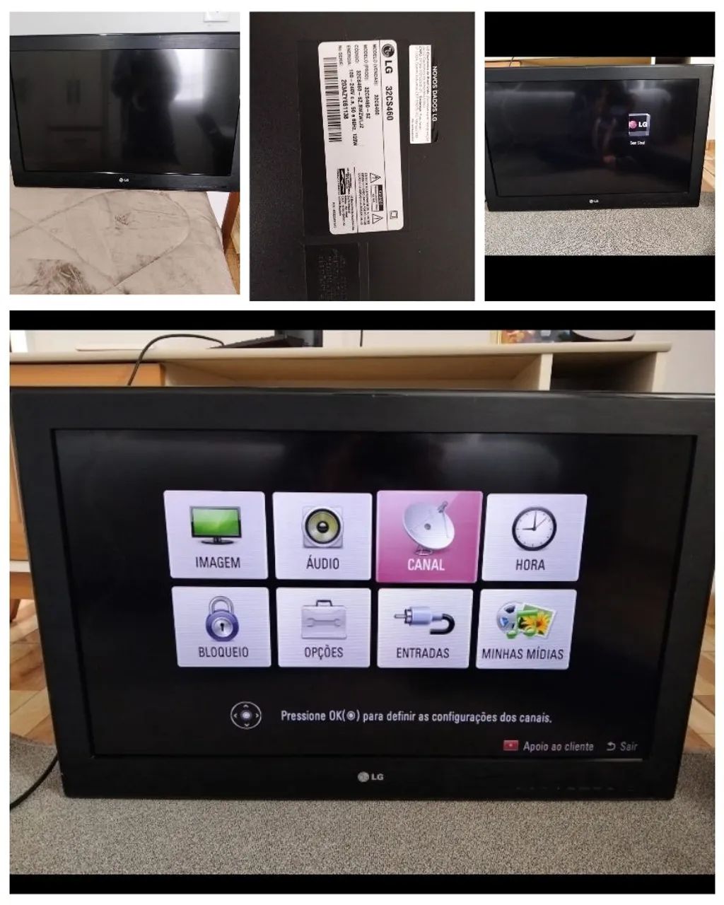 Tv LG 32 polegadas não é smart 