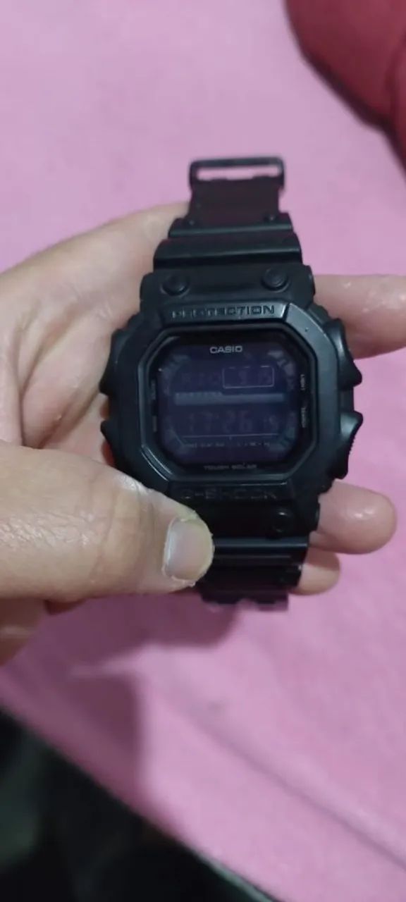 Relógio Casio G-Shock GX-56BB-1 "The King" Tough Solar - Original