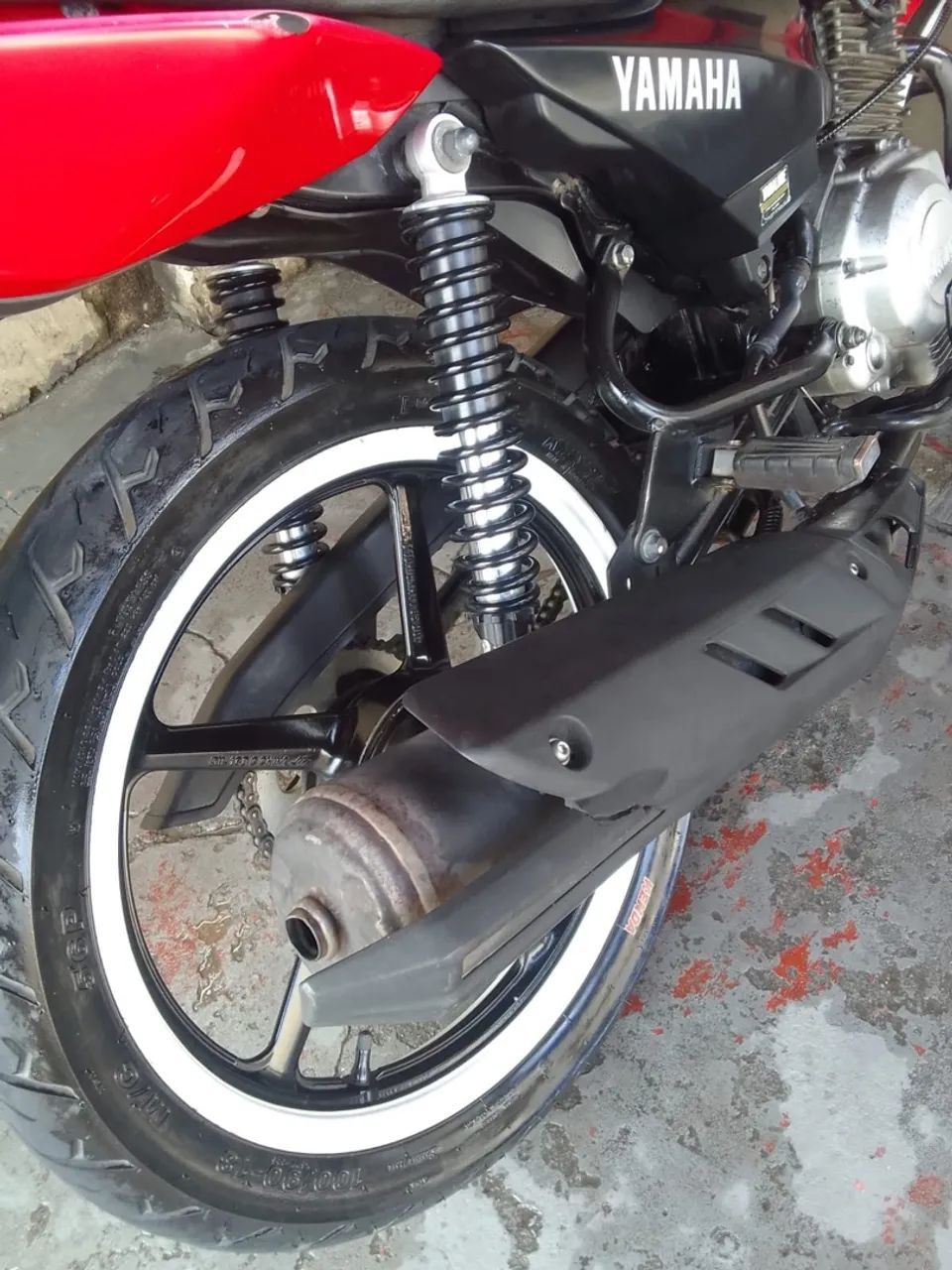 Vendo Factor 125, 2014 Vermelho  - Foto 2