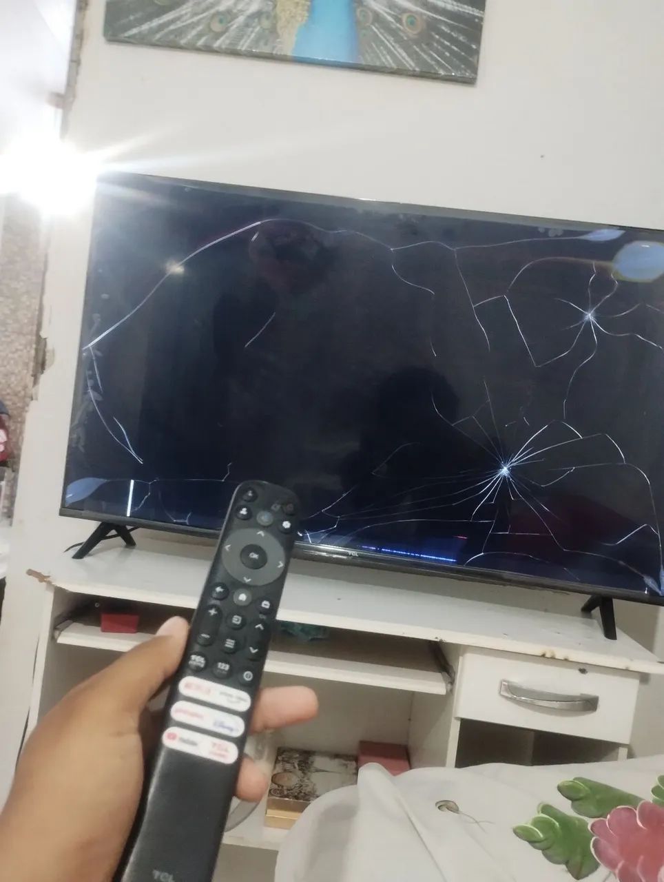 Televisão 43 polegadas retirada de peças. - Foto 2