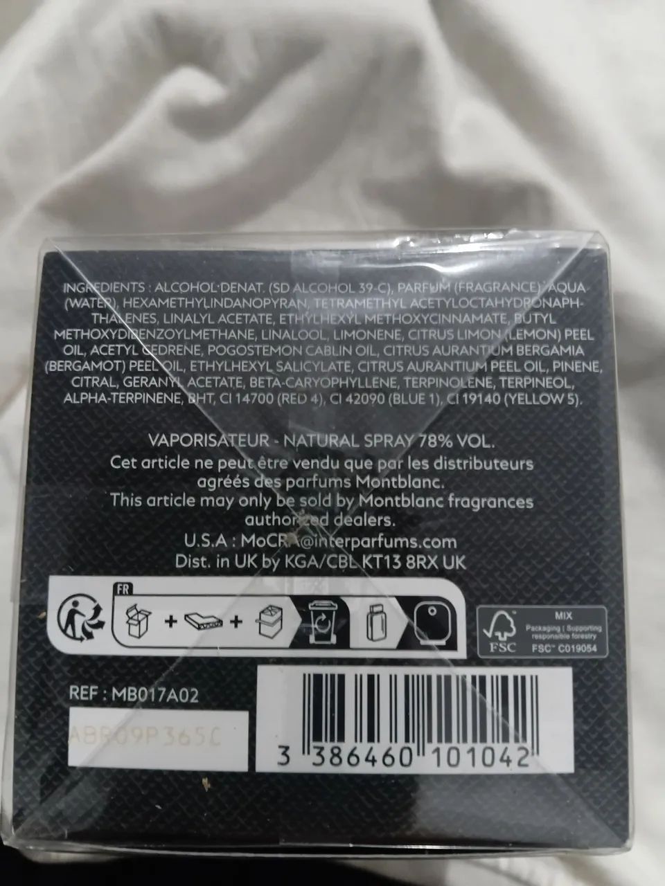 Montblanc Explorer Eau de perfum caixa selado no plástico 450 reias  - Foto 3
