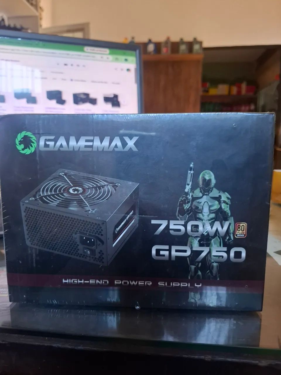 Gamemax 750w plus bronze