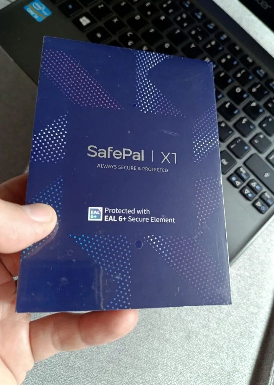 SafePal X1 Original Lacrada EAL6+ Bluetooth Hardware Wallet - Foto 2