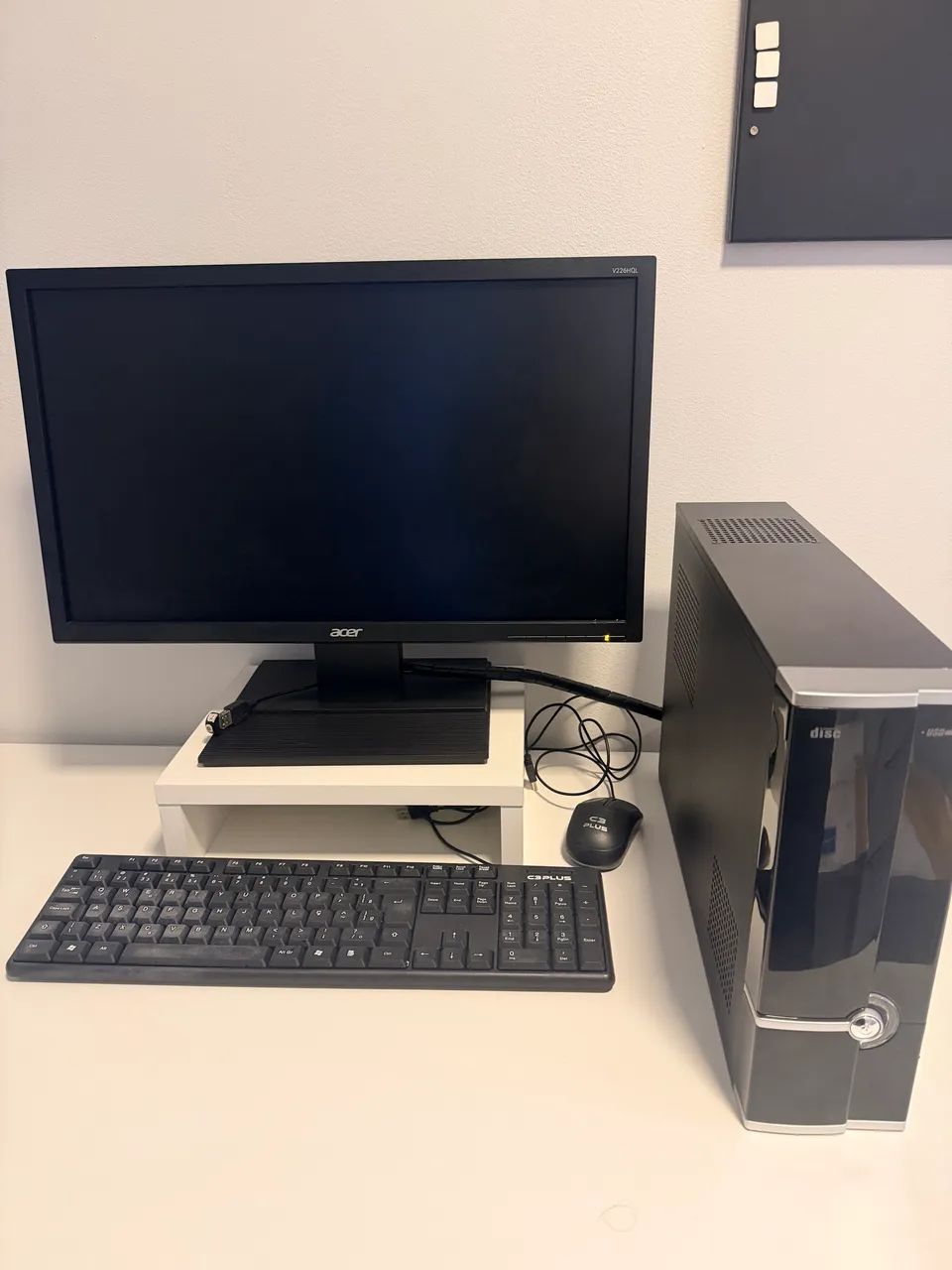 Computador com monitor