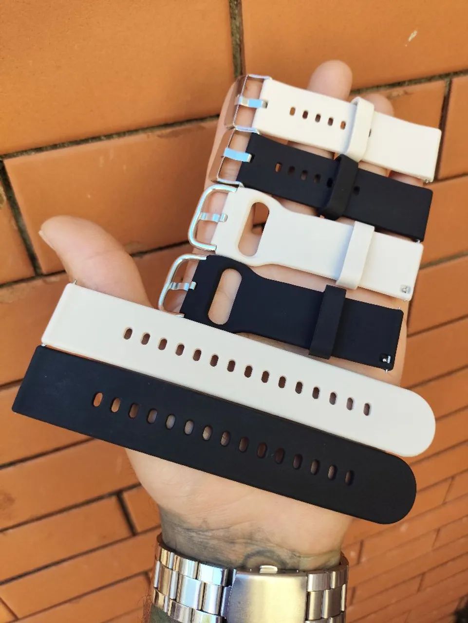 Relógio Smartwatch Bluetooth 2 Pulseiras - Foto 4