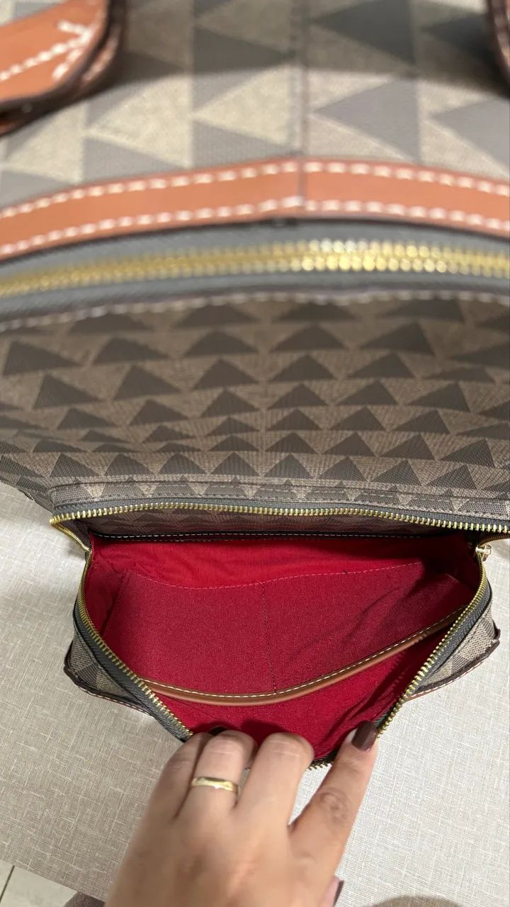 Mochila Schutz em couro  - Foto 5