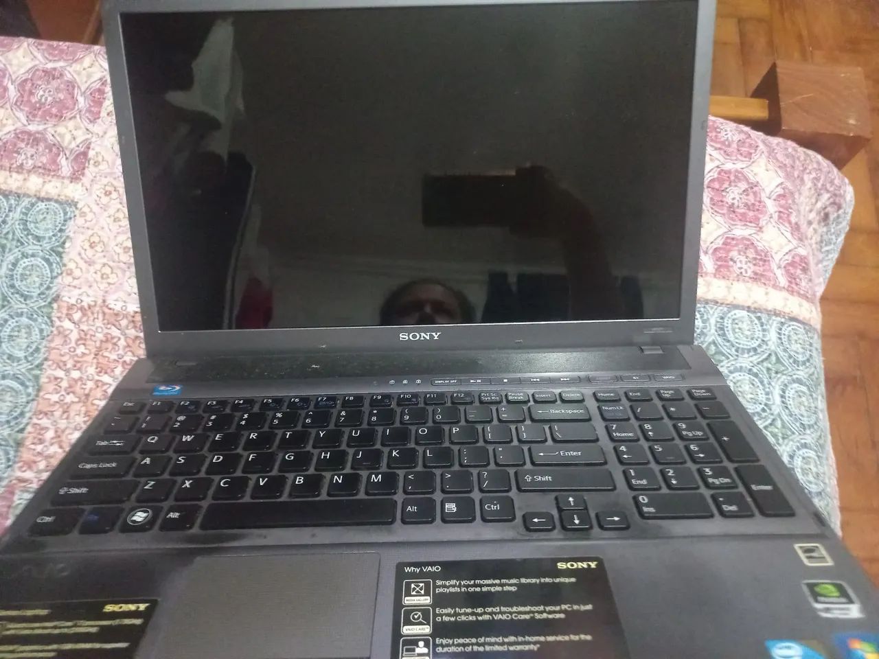 Notebook Sony Vaio Intel i7 c/defeito