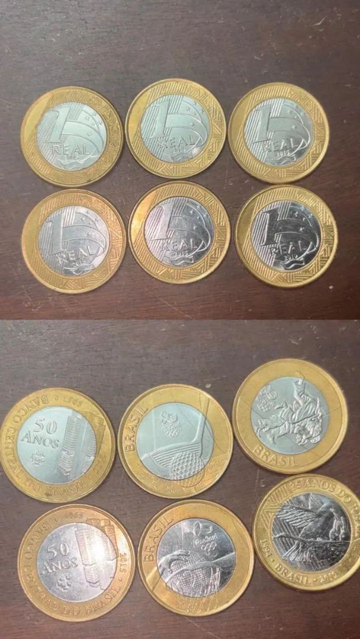 Coleção de Moedas antigas anos 40 a 2001 - Foto 3