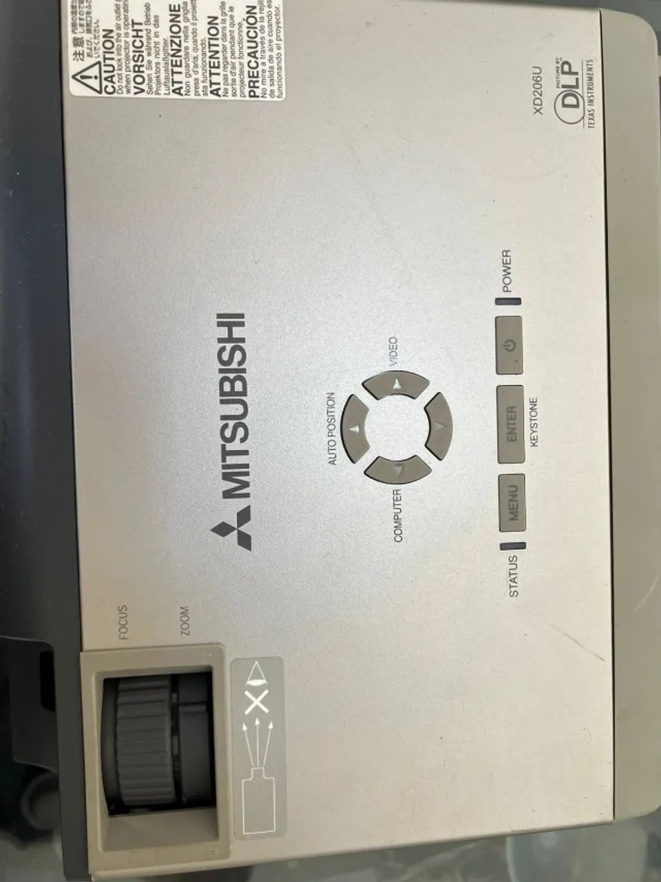 Retro projetor Mitsubishi XD206U - Foto 3