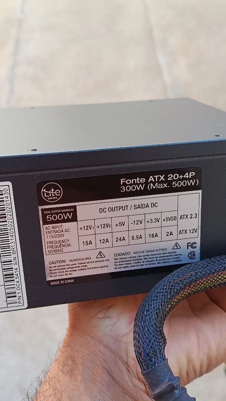Fonte 300w + 8gb ddr3  - Foto 3
