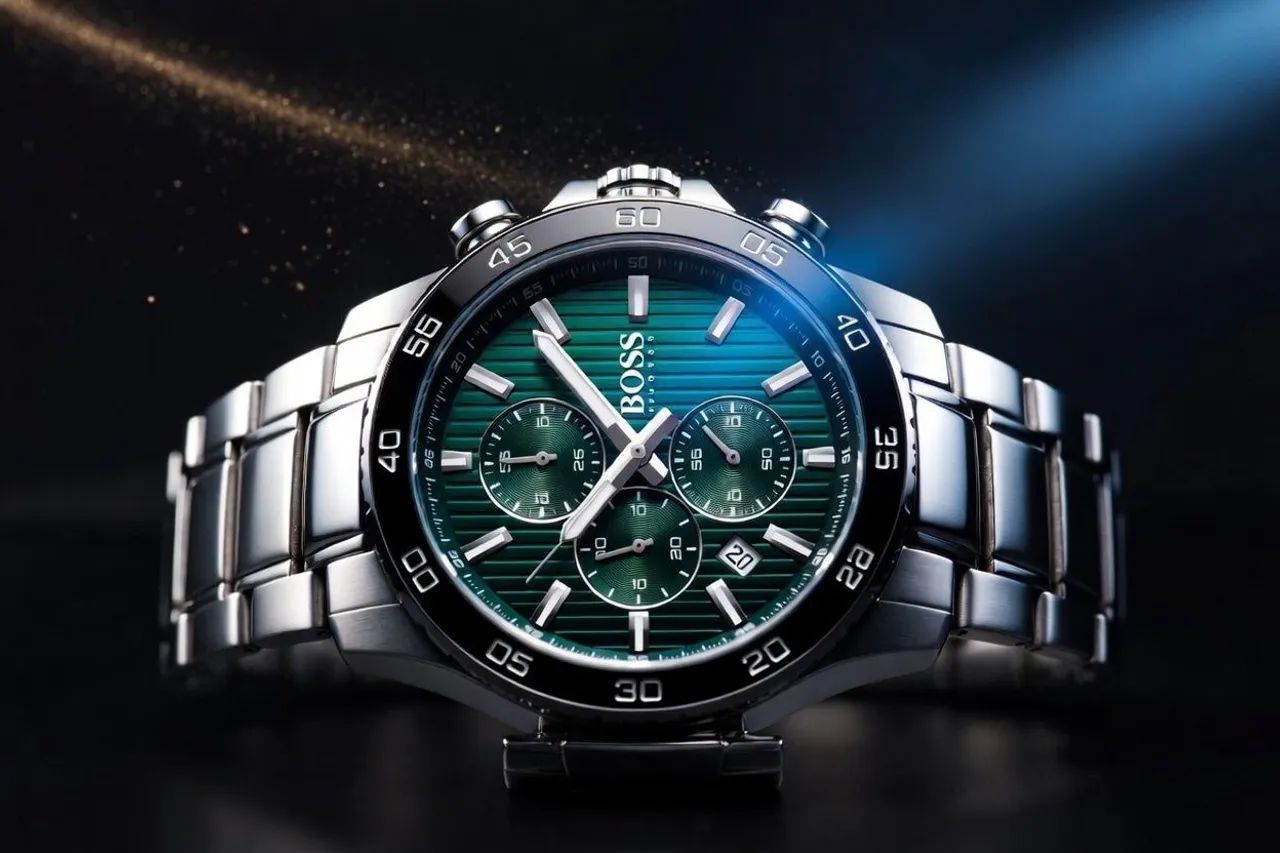 Relógio Hugo Boss Black Prateado (1514241) - Foto 4