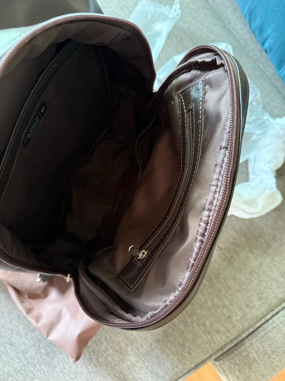 Mochila Urbô couro legítimo  - Foto 5