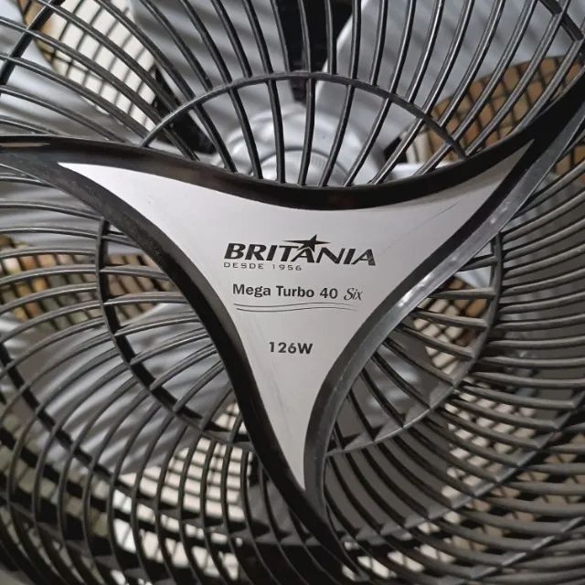 Ventilador Britânia Mega Turbo 40, 126w - Foto 2