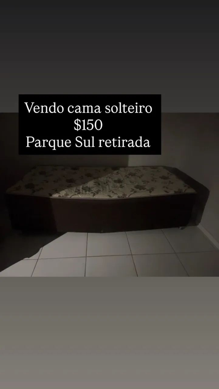 Cama solteiro 