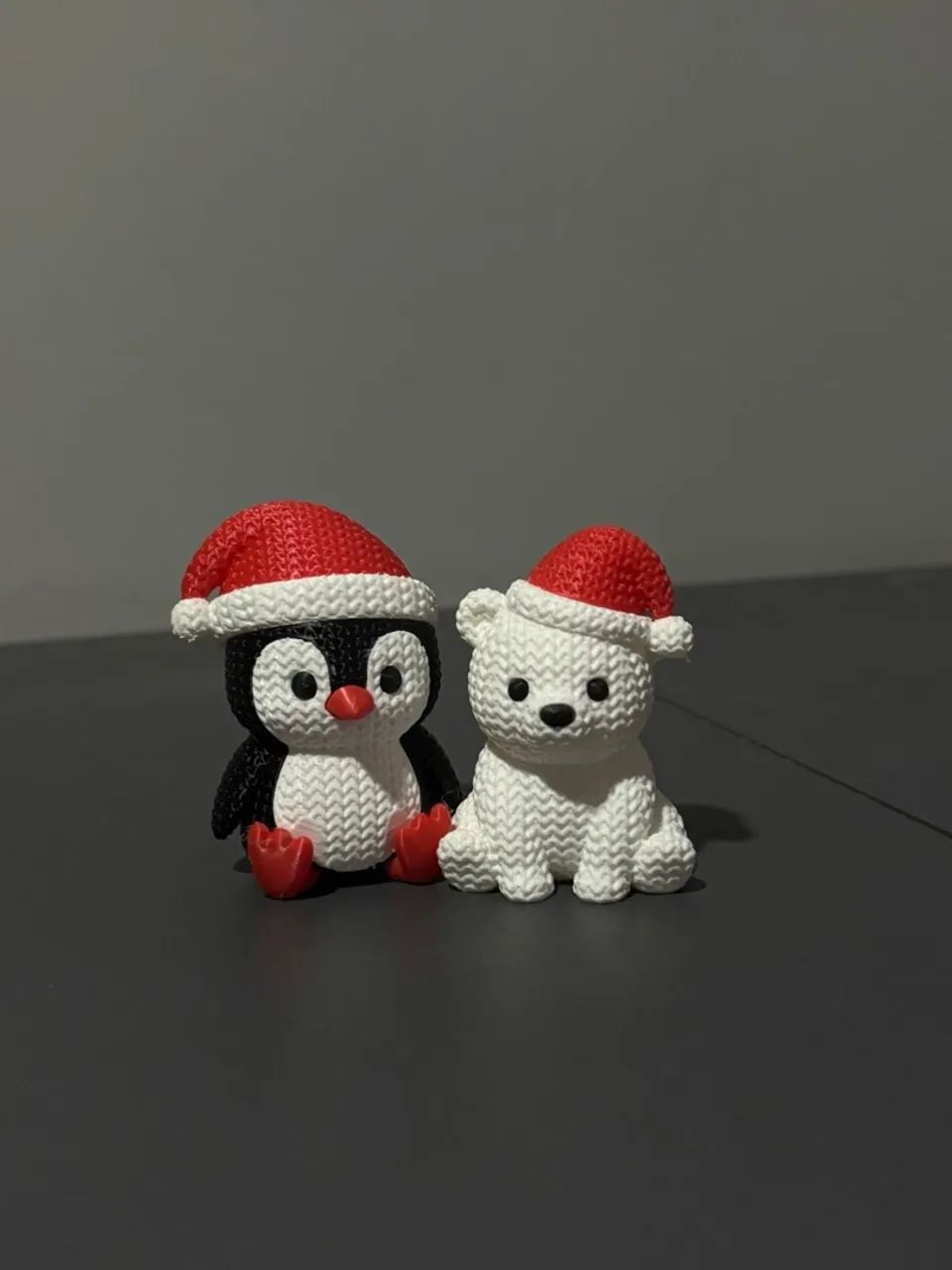 Urso Polar tricô com gorro  - Foto 4