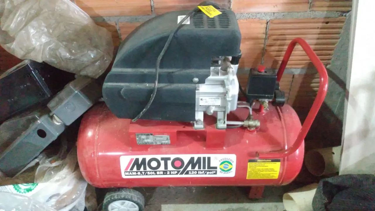 Compressor de ar 50 litros 220
